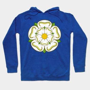 Yorkshire County Flag - White Rose of York Hoodie